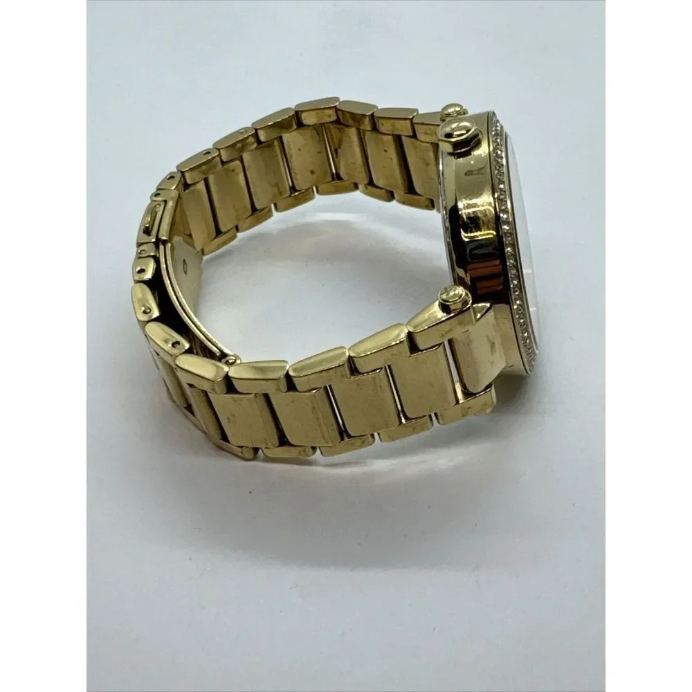 Michael Kors Parker MK5784 Women's Gold Stainless Steel Analog Dial Watch JNA375